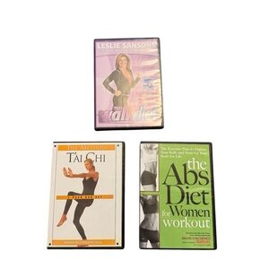 Set of 3 Exercise DVD's